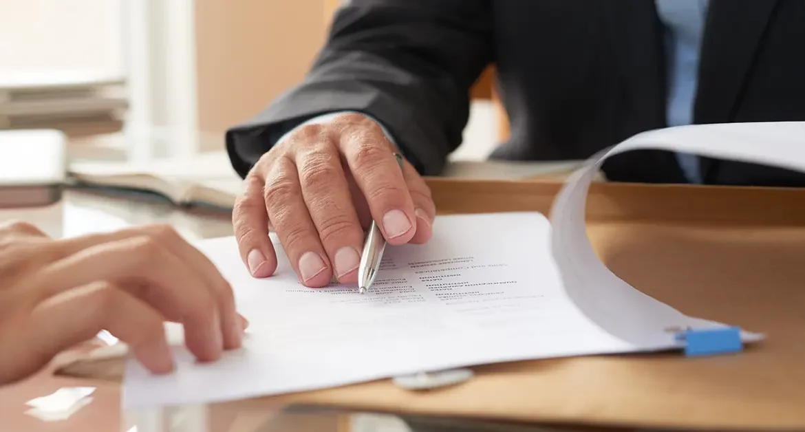 Assinatura de contrato